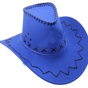 Шляпа ковбойская тканевая