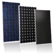 Солнечная панель на поликристалле, монокристалле, и аморфном кремнии фото