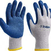 ЗУБР ЗУБР ЗАХВАТ, размер S-M, перчатки с одинарным текстурированным нитриловым обливом 11457-S фото