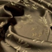 Ткань для скатертей дизайн Olivia, цвет №62347, (шоколадный коричневый) фото