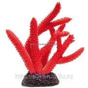 Декорации BARBUS : Decor 264 Пластиковый коралл КРАСНЫЙ 14,5*4,7*15 см фото