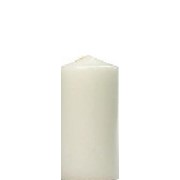Свеча белая декоративная цилиндрическая 80х150мм | Код: 80/150-090 фото