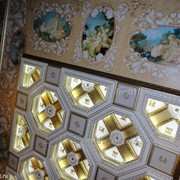 Кессонный потолок Ватикан фото