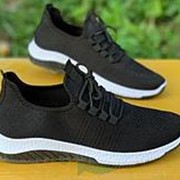 Кроссовки летние Leron Walker черные (Размер обуви: 43 Рус (44 евро) - 28 см) фотография