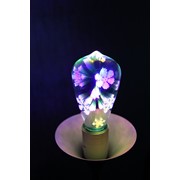 3D лампа - снежинка (тип лампы ST64)
