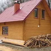 Изготовление и установка деревянных домов, саун, бань фотография