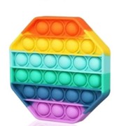 Игрушка антистресс разноцветная фигурная фото