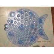 Рыбка ОРТО полуцвет синяя Мини-коврики в ванную оптом