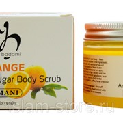 Антицеллюлитный сахарный скраб Апельсин/Orange Anti Cellulite Sugar Body Scrub, Hemani 150 мл