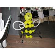 Пчелка из шариков