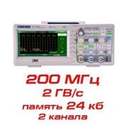 Цифровой осциллограф, 200 МГц, 2 канала фотография