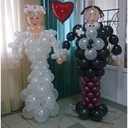 Фигуры из воздушных шаров на свадьбы дни рождения