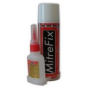 Двухкомпонентный клей MitreFix на основе Цианоакрилата (Cyanoacrylate). фото