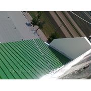 Перекрытие балконов, установка каркасных крыш фото