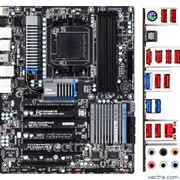 MB Gigabyte GA-990FXA-UD5, sAM3+,990FX/SB950, 4xDDR3,5xPCIe16, eSATA,USB3.0,1394,ATX фото