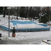 Тент на бассейн, накрытие на бассейн «Тарпаулин» фото