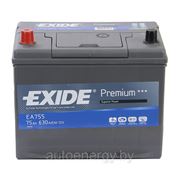 Автомобильный аккумулятор Exide Premium EA755 (75 А/ч) купить акб фото
