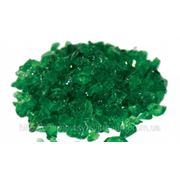 Стеклянный фильтрующий элемент с частицами зеленого цвета 25 кг фото