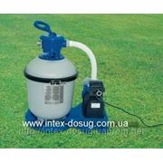 Песочный насос-фильтр для бассейнов Intex Sand Filter Pump 56672, 10000 л/час фото