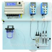 Автоматическая станция измерения и дозирования pH, ORP, свободного Cl (без насосов)