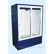 Шкаф холодильный среднетемпературный демонстрационный с раздвижными дверями и автооттайкой фото