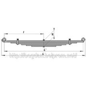 Рессора семилистовая передняя автобуса Богдан производства Украина