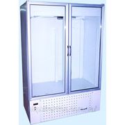 Шкаф холодильный среднетемпературный демонстрационный ШХС-1,2 с автооттайкой фотография