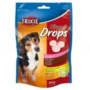Дропс для собак с йогуртом Trixie Vitamin Drops mit Joghurt (Трикси) 200гр