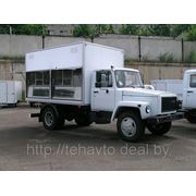ГАЗ-3309 (ГАЗон) с торговым фургоном КУПАВА («Автолавка»)
