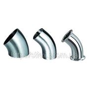 Отвод нержавеющий 45х4 сталь 12Х18Н10Т фото