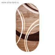 Овальный ковёр Carving 6064, 300 х 400 см, цвет k.beige фото