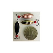 Мормышка «ЧЕРТ» т-3 260 лат.,ник.,медь фото