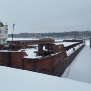 Баржа-площадка 1681 фото