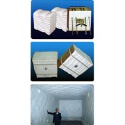Теплоизоляционные блоки (модули) из керамического волокна марок ТБКВ и ТБКВ-Z, от производителя фотография