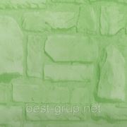 Кирпич зеленый 250х6000х8мм. Пластиковые панели (ПВХ) Магнетик фотография