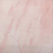 Вагонка пластиковая бесшовная 25 см, розовый мрамор лак. фото
