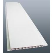 Панель пластик Белый облегч 6,0м*0,1м*8мм 1100- Р1 фото