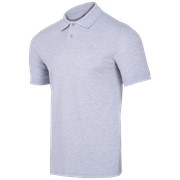 Поло ESSENTIAL Cotton Polo, серый меланж - S фото