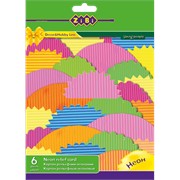 Набор цветного картона рельефного Zibi НЕОН фотография