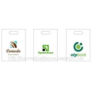 Полиэтиленовые пакеты с Вашим логотипом 30х40 см фото