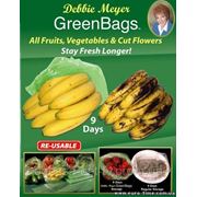 Пакеты для хранения продуктов Green Bags - Грин Бэгс (овощи и фрукты) 20шт/уп