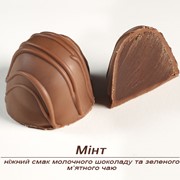 Конфеты шоколадные Минт ручной работы фотография