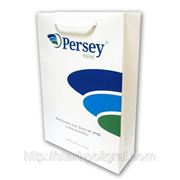 Пакет с веревочными ручками для сувениров и подарков "Persey travel".
