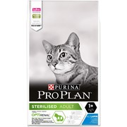 Purina Pro Plan Корм Purina Pro Plan для взрослых стерилизованных кошек и кастрированных котов старше 1 года, фотография