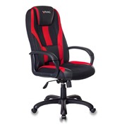 Компьютерное кресло Бюрократ VIKING-9/BL+RED черный/красный искусст.кожа/ткань фото