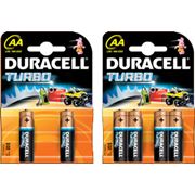 Батарейка Duracell LR6 Turbo (AA) Alkaline фото
