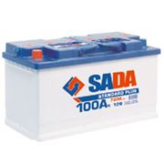 Аккумуляторы 6CT-100A серии Standard Plus пр-во Сада (SADA)