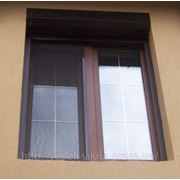 Металлопластиковое окно ALMPlast с наружной ламинацией. Окна Киев. Цены на окна Киев фото