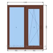 Ламинированное металлопластиковое окно Ирпень. Ламинированное окно Ирпень. Цены на ламинированные окна Ирпень фото