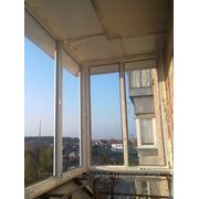 Металлопластиковые балконы, окна, двери под заказ в кротчайшие сроки. фото